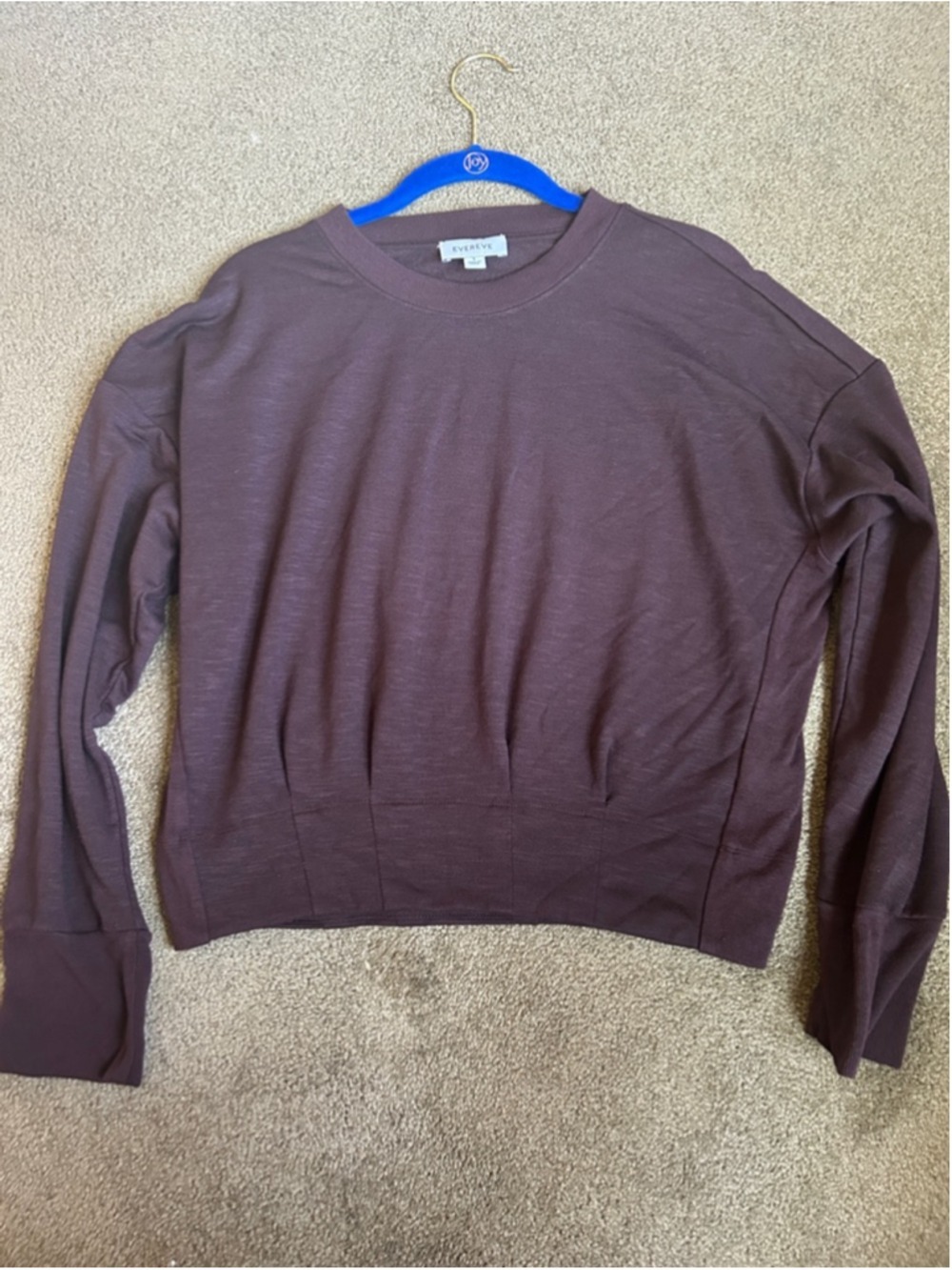 Women's Evereve Brown Long Sleeve Sweatshirt S - Picture 2 of 8